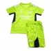Real Madrid Målvakt Replika Babykläder Hemma matchkläder barn 2023-24 Korta ärmar (+ Korta byxor)